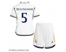 Real Madrid Jude Bellingham #5 Replika Hemmatröja Barn 2023-24 Kortärmad (+ Korta byxor)